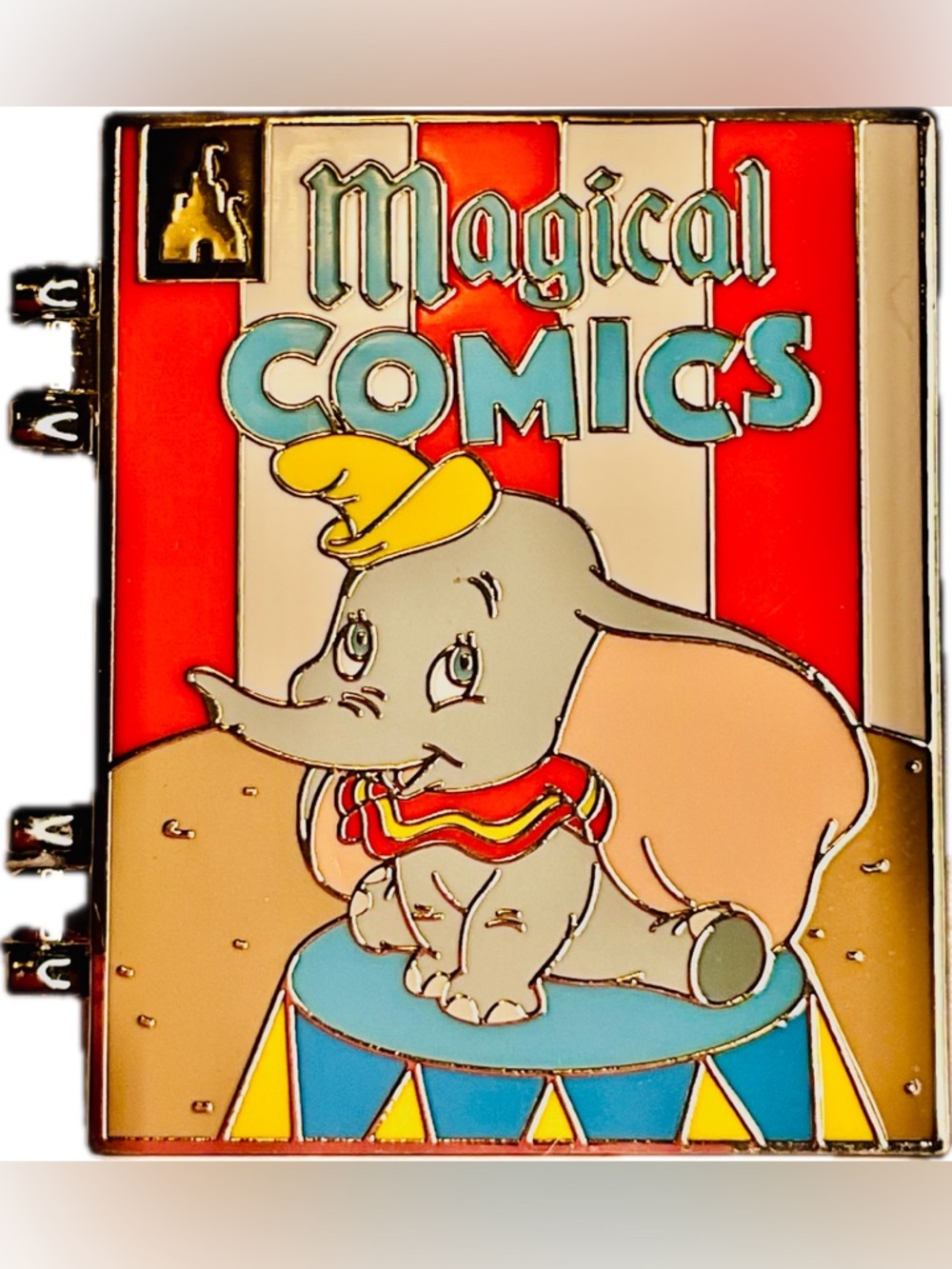 Disney Trading Pin Limited Edition Dumbo Magical Comical Hindged Series